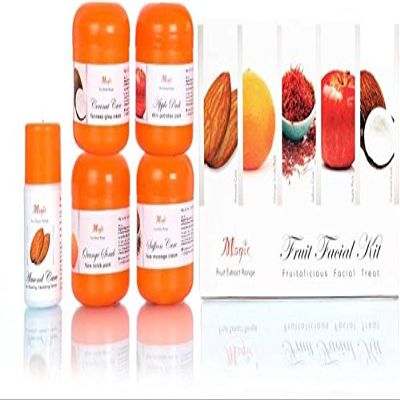 Nature's Essence Fruit Facial Kit - Mini Pack 240 g(Set of 5)
