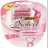 BIC Click 3 Soleil Women's Disposable Razors, 3 Blades With a Moisture Strip For a Smoother Shave, 12 Piece Razor Set view 2