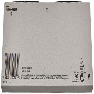 Perma-Sharp Double Edge Safety Razor Blades, 100 Count, 20 Count (Pack of 5)