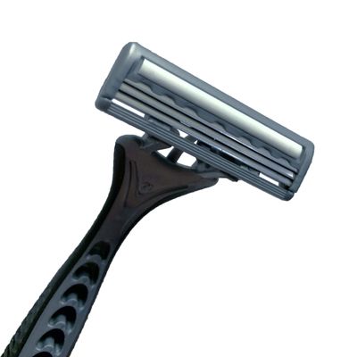 Club Classic Individually Wrapped Pivot Triple Blade Razor - Black/Grey (144)
