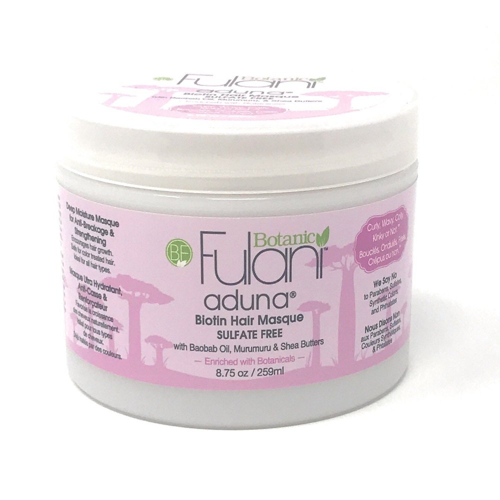 Biotin Hair Masque- SULFATE FREE - aduna Collection