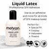 Mehron Makeup Liquid Latex | SFX | Halloween Latex Makeup | Glue for Skin | Prosthetic Glue 4.5 fl oz (133 ml) (Clear) view 2