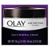 Olay Age Defying Classic Daily Renewal Cream Facial Moisturizer, 2 Ounce view 1