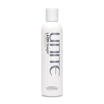 UNITE Hair LAZER Straight Relaxing Fluid Anti-Frizz Smoothing Cream for Sleek, Straight, Shiny Hair Loosens Waves, Controls Flyaways & Adds Lightweight Shine Paraben-Free, Vegan, 8 fl oz