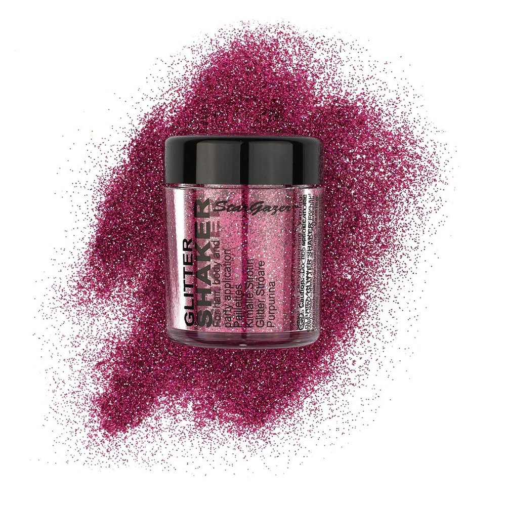 Body Glitter Shaker - Metallic Colours Lazer Pink