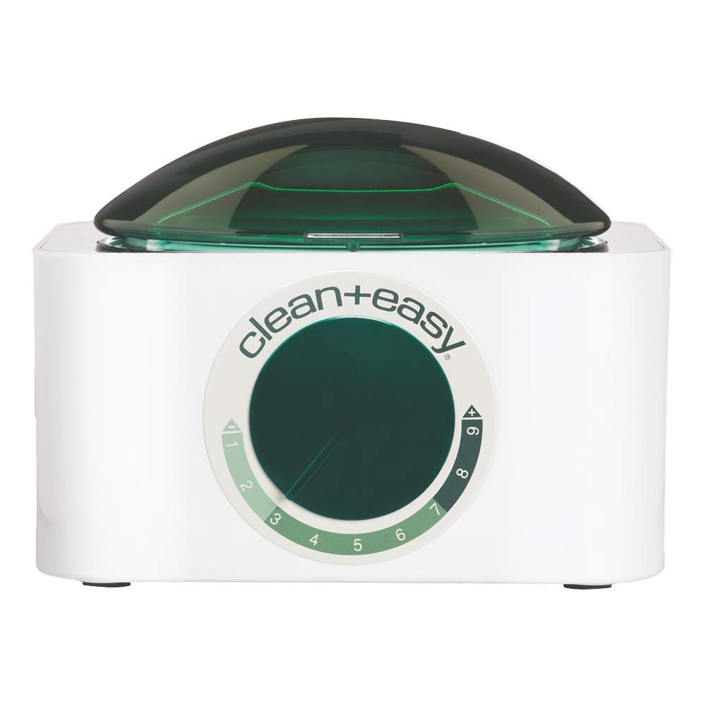 Clean + Easy Deluxe Wax Warmer  Thermostatically Controlled Hair Removal Wax Heater for Salon & Home Use, with No-Mess Scraper Bar, 120V