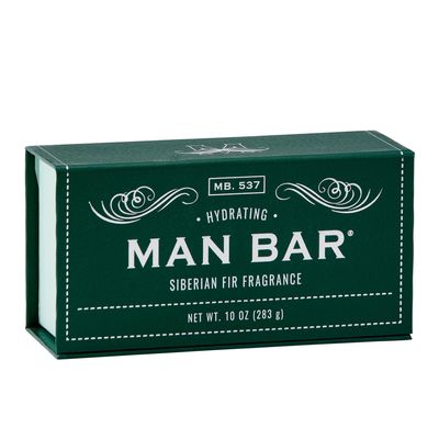 San Francisco Soap Company Man Bar Soap, Siberian Fir, 10 oz