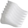 3 Pairs Cotton Socks Moisturizing Socks Women Lotion Sock for Dry Feet Overnight Cotton Foot Lotion Hoses Spa Overnight Absorbing Stockings for Dry Cracked Feet White Moisture Enhancing Hoses view 1