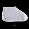 3 Pairs Cotton Socks Moisturizing Socks Women Lotion Sock for Dry Feet Overnight Cotton Foot Lotion Hoses Spa Overnight Absorbing Stockings for Dry Cracked Feet White Moisture Enhancing Hoses view 2