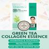DERMAL Green Tea Collagen Essence Facial Mask Sheet 23g Pack of 10 - Hydrating and Soothing for Sensitive Oily Skin, Revitalize Dull Skin, Daily Skin Treatment Solution Sheet Mask view 2