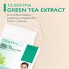 DERMAL Green Tea Collagen Essence Facial Mask Sheet 23g Pack of 10 - Hydrating and Soothing for Sensitive Oily Skin, Revitalize Dull Skin, Daily Skin Treatment Solution Sheet Mask view 3