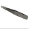 2 Piece Nickel Plated Steel Tweezers | Straight & Bent Tip (ToolUSA: KIT-S8528) view 4
