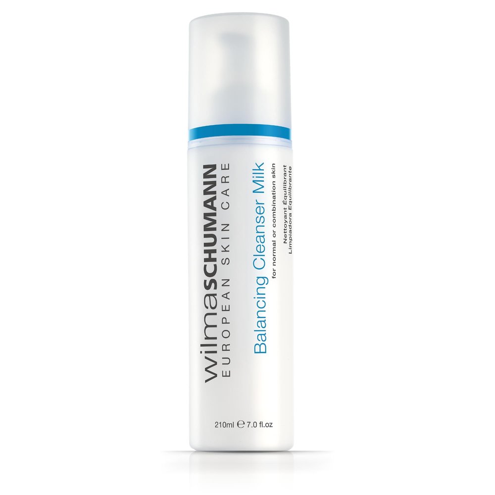 WILMA SCHUMANN Balancing Facial Cleanser Milk, Daily Face Wash, Facial Cleanser for Normal Skin, 7 oz