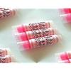20 Personalized Lip Balms - Strawberry Flavored for Birthday, Bachelorette, Baby, Bridal Parties, Wedding, Spa Parties - Customizable view 1