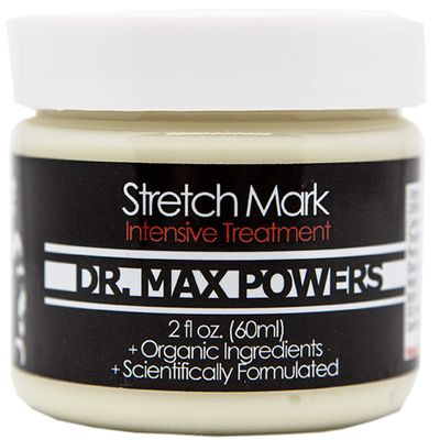 Dr. Max Stretch Mark Cream - Collagen Booster for Stomach, Arms & Thighs, 2oz