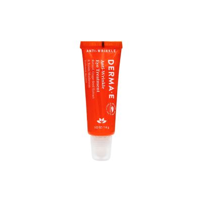 Derma E Anti-Wrinkle Eye Treatment Anti-Aging Cream with Retinol, Grape Seed Extract and Reishi Mushroom Hydrating Serum for Under Eye and Eyelids, 1/2 oz