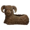A&B Home Textured Sheep Planter, Brown, Black view 1