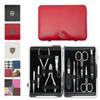 3 Swords Germany - brand quality 11 piece manicure pedicure grooming kit set for professional finger & toe nail care scissors clipper fashion leather case in gift box, Made by 3 Swords (03768) view 1