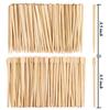 Aneco 800 Pieces Wood Wax Applicator Sticks Wax Spatulas Small Wood Spatulas Applicator for Hair Eyebrow Removal, 2 Style view 2