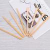 Aneco 800 Pieces Wood Wax Applicator Sticks Wax Spatulas Small Wood Spatulas Applicator for Hair Eyebrow Removal, 2 Style view 3