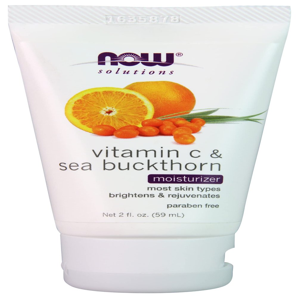 NOW Foods, Solutions, Vitamin C & Sea Buckthorn Moisturizer, 2 fl oz (59 ml)