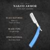 Best Shavette Straight Razor - Replaceable Blade Straight Razor, Metal Handle Shavette, No Stropping or Honing Needed, Great For Beginners, Starter Blade, Hygienic, Close Shave, Leather Case (Blue) view 4