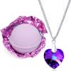 Enliven Me Lavender Bath Bomb with Necklace Created with Crystal Extra Large 10 oz. Made in USA view 4