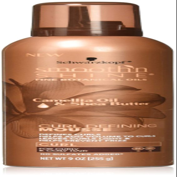 Smooth N Shine Curl Mousse Defining 9 Ounce (266ml) (2 Pack)