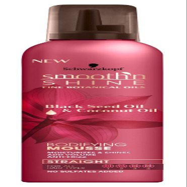 Smooth N Shine Straight Mousse Bodifying 9 Ounce Pump (266ml) (2 Pack)