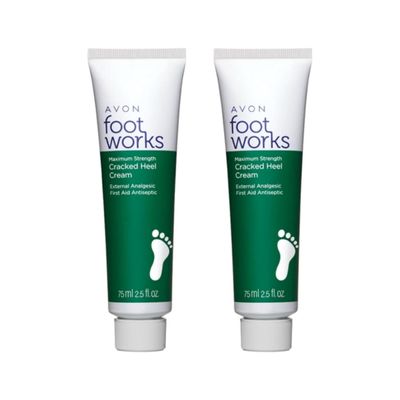 2 Foot Works Healthy Maximum Strength Cracked Heel Creams