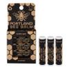 Portland Bee Balm All Natural Handmade Beeswax Based Lip Balm, Unscented 3 Count view 1
