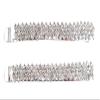 2 Pc Crystal Slide Barrette Style Hair Clip Set (H445) view 1