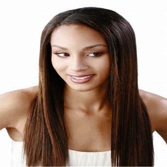 100% Human Hair ST/W weaving by Janet Collection_4 (medium brown)_24"