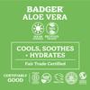 Badger Organic Aloe Vera Gel for Face & Body, 96% Pure Unscented Organic Aloe Gel for Cooling, Soothing, Non-Sticky Sunburn Relief, Vegan, Fair Trade & Hypoallergenic, 4 fl oz view 3