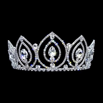 #16040 - Glacier Queen Tiara with Combs