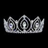 #16040 - Glacier Queen Tiara with Combs view 1