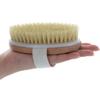 Dry Body Brush with Wet Exfoliating Glove Natural Bristle Bath Body Brush Detachable Head view 3