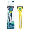 Preserve Shave 5 Five Blade Refillable Razor, Made from Recycled Materials, Sunshine Yellow view 1