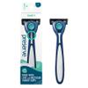 Preserve Shave 5 Five Blade Refillable Razor, Made from Recycled Materials, Navy Blue view 1