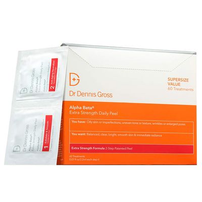 Dr. Dennis Gross Skincare Alpha Beta Extra Strength Daily Peel | 60 Treatments