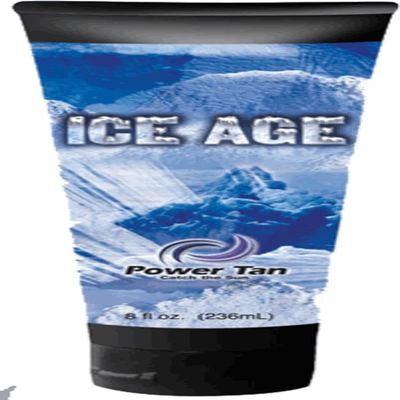 Power Tan Ice Age Cooling Bronzer Tanning Lotion