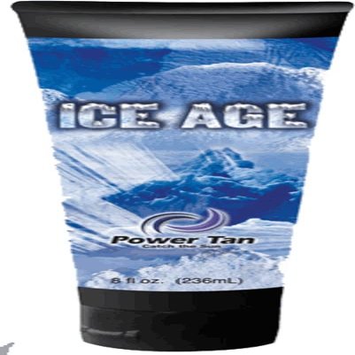 Power Tan Ice Age Cooling Bronzer Tanning Lotion
