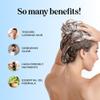 Rosemary and Biotin Shampoo for Thinning Hair - Vegan Volumizing Shampoo for Fine Hair with B Vitamins Argan Oil & Tea Tree Essential Oil - Paraben Silicone and Sulfate Free Vegan Formula (16 Fl Oz) view 2