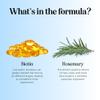 Rosemary and Biotin Shampoo for Thinning Hair - Vegan Volumizing Shampoo for Fine Hair with B Vitamins Argan Oil & Tea Tree Essential Oil - Paraben Silicone and Sulfate Free Vegan Formula (16 Fl Oz) view 4