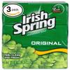 (PACK OF 3 BARS) Irish Spring ORIGINAL SCENT Bar Soap for Men& Women. 12-HOUR ODOR / DEODORANT PROTECTION! For Healthy Feeling Skin. Great for Hands, Face & Body! (3 Bars, 3.75oz Each Bar) view 1