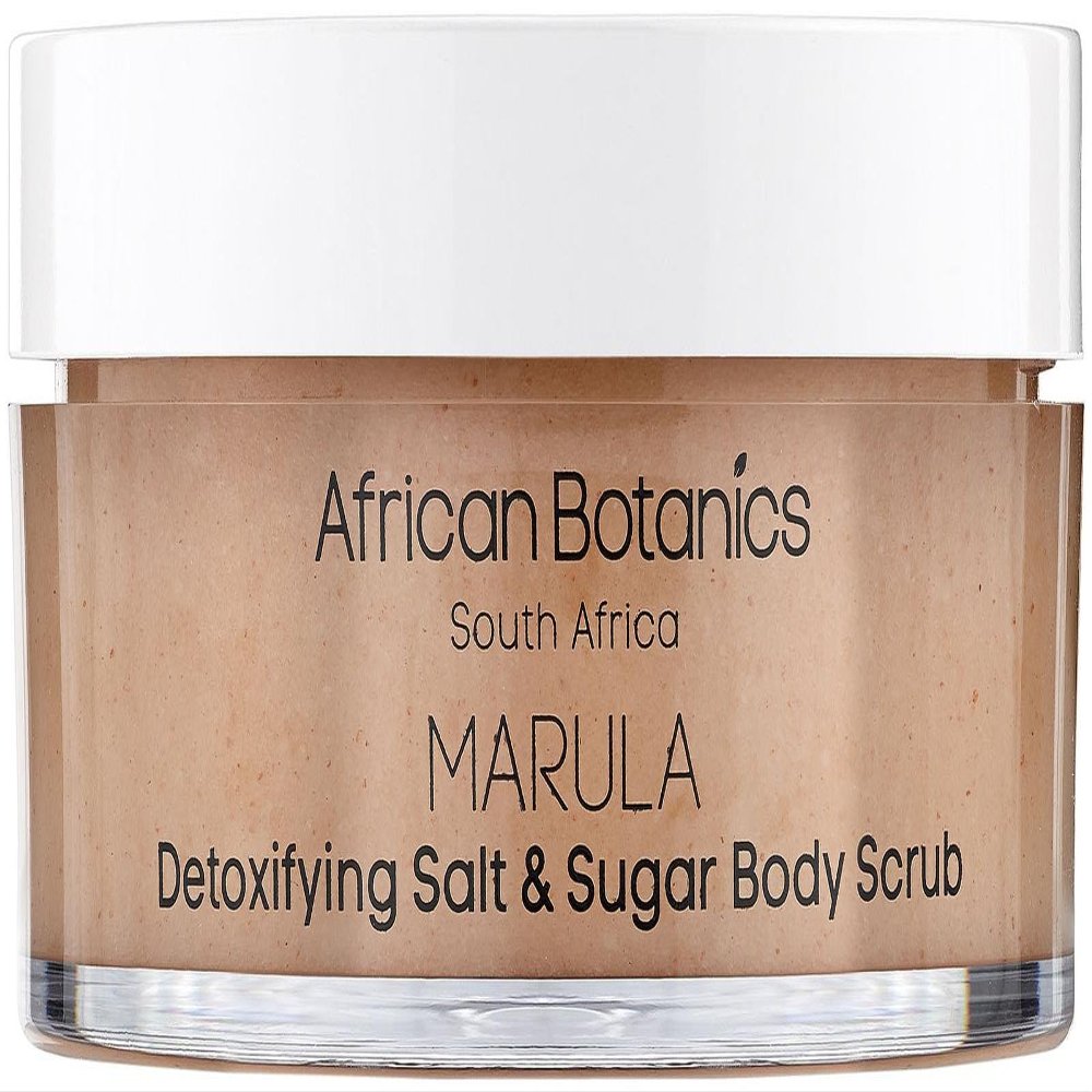 African Botanics Marula Detoxifying Salt & Sugar Body Scrub