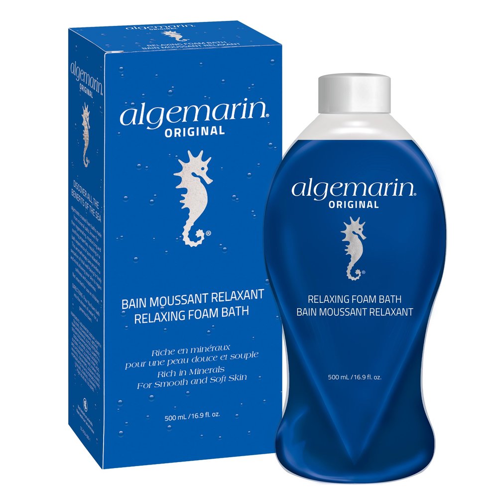 Algemarin Original Scent Foam Bath  European Sea Aromatherapy (1-Pack, 500 ml)