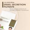 DERMAL Snail Collagen Essence Facial Mask Sheet 23g Pack of 10 - Skin Regenerating & Trouble Care for Acne Prone Skin, Daily Skin Treatment Solution Sheet Mask view 3