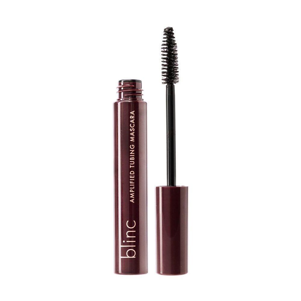 Blinc Amplified Tubing Mascara  Soft-Glam Volume & Definition, Longwear, Smudge & Flake Proof, Natural Bamboo Blend, Sensitive Eyes Safe, Washable