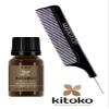Affinage ASP KITOKO OIL TREATMENT with Karite Oil, Argan Oil, UV Filter, & Vitamins A & E (with Sleek Steel Pin Tail Comb) (0.33 oz / 10 ml) view 1